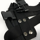 Koбура на стегно для ПМ і пістолетного магазину чорна (LE2443) - зображення 4