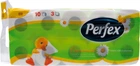 Туалетний папір Perfex Ромашка 8+2 шт 3 шари 120 листів (8600101745958)
