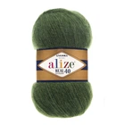 Пряжа Alize Angora Real 40 563-Сосново-зеленый