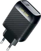 Мережевий зарядний пристрій Luxe Cube Dynamic 18W (1USBx3A) Black (4446689880896)