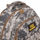 Рюкзак тактичний штурмовий PUBG 25 літрів TY-9185 розмір 48х32х16см, колір Сірий - зображення 6