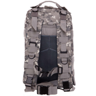 Рюкзак рейдовий тактичний SILVER KNIGHT TY-7401 розмір 42х21х18см 35л колір Камуфляж сірий - зображення 4