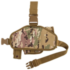 Сумка тактическая с кобурой на бедро Military Rangers ZK-9107 размер 17x31см цвет Камуфляж Multicam - изображение 3