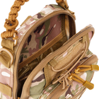 Рюкзак тактический патрульный однолямочный SP-Sport ZK-14 цвет Камуфляж Multicam - изображение 11