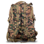 Рюкзак тактический трехдневный SP-Sport ZK-5501 размер 47х34х17см 30л цвет Камуфляж Marpat - изображение 3
