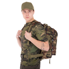 Рюкзак тактический трехдневный SP-Sport ZK-5501 размер 47х34х17см 30л цвет Камуфляж Woodland - изображение 10