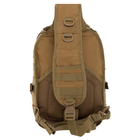 Рюкзак тактический патрульный однолямочный Military Rangers ZK-9115 размер 35х25х14см 12л цвет Хаки - изображение 3