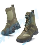 Берцы демисезонные ботинки тактические мужские, натуральна кожа и кордура, размер 39, Bounce ar. TB-0973, цвет хаки - изображение 4