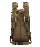 Рюкзак тактический военный 25л 600D камуфляж - изображение 7