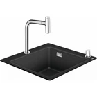 Кухонная мойка Hansgrohe Сombi C51-F450-06 560x510 Select со смесителем хром 43217000