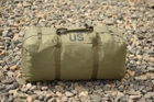 Большой военный тактический баул сумка тактическая US 120 л цвет олива для передислокации - изображение 7