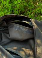 Сумка баул 100 літрів ЗСУ тактичний військовий армійський баул рюкзак похідний колір чорний - зображення 8