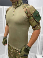 Убакс тактический рубашка XL летняя (мультикам/олива) - изображение 3