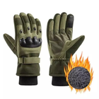 Тактические зимние перчатки XL хаки штурмовые - изображение 6
