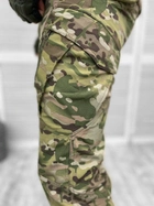 Тактичний військовий костюм Attac ( Куртка + Штани ), Камуфляж: Мультикам, Розмір: L - зображення 6
