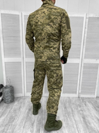 Тактический военный костюм Уставной ГОСТ, ( Китель + Штаны ), Камуфляж: Пиксель ВСУ ММ-14, Размер: 46/3 - изображение 2