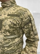 Тактичний військовий костюм Статутний ГОСТ, ( Кітель + Штани ), Камуфляж: Піксель ЗСУ ММ-14, Розмір: 56/5 - зображення 5