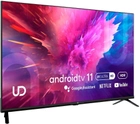 Телевізор UD 43" 43U6210 4K, D-LED, Android 11, DVB-T2 HEVC (TVAUD-LCD0004) - зображення 2