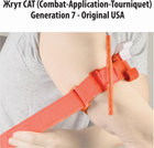 Турникет кровоостанавливающий North American Rescue CAT Combat-Application-Tourniquet Generation 7 Оранжевый (НФ-00000421) - изображение 4
