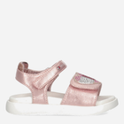 Sandały dziecięce dla dziewczynki Tommy Hilfiger Strass Heart Velcro Sandal T1A2-32752-1367341- 30 Różowe złoto (8052578172681) - obraz 1