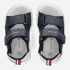 Дитячі сандалії для хлопчика Tommy Hilfiger Flag Velcro Sandal T1B2-32900-1355800- 32 Сині (8052578176726) - зображення 5