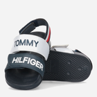 Sandały chłopięce Tommy Hilfiger Logo Velcro Sandal T1B2-32925-1172Y004 33 Niebieskie (8052578176917) - obraz 3