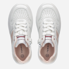 Дитячі кросівки для дівчинки Tommy Hilfiger Flag Low Cut Lace-up Sneaker T3A9-32723-1592Y257 30 White/Pink/Beige (8052578190029) - зображення 4