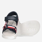 Дитячі сандалії для хлопчика Tommy Hilfiger Stripes Sandal T3B2-32905-1355800- 32 Сині (8052578195246) - зображення 3