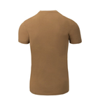 Футболка (Зауженый, Приталенный) T-Shirt Slim Helikon-Tex Black-Grey Melange XXL Мужская тактическая - изображение 3