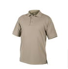 Поло футболка UTL Polo Shirt - TopCool Helikon-Tex Khaki XS Мужская тактическая - изображение 1