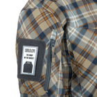 Рубашка MBDU Flannel Shirt Helikon-Tex Timber Olive Plaid XL Тактическая - изображение 6