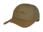 Бейсболка тактична One Size Logo Cap PolyCotton Ripstop Helikon-Tex Adaptive Green - зображення 1