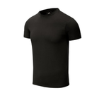 Футболка (Зауженый, Приталенный) T-Shirt Slim Helikon-Tex Black L Мужская тактическая - изображение 1