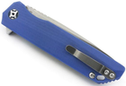 Карманный нож CH Knives CH 3507-G10-blue - изображение 5