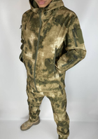 Флісова Куртка у забарвленні камуфляжу ATacsFG Розмір М - зображення 6