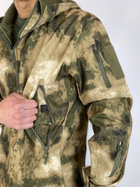 Флісова Куртка у забарвленні камуфляжу ATacsFG Розмір М - зображення 7