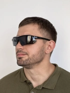 Тактичні окуляри Rockbros зі змінними лінзами чорні - зображення 2