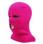 Балаклава маска Хуліганка 3 (військова, тактична, підшоломник, мафія, ніндзя, бандитка) Рожева, Унісекс WUKE One size