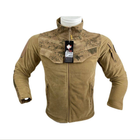 Куртка кофта флісова тактична Койот Wolftrap Туреччина Розмір: 3XL (56) - зображення 1