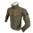 Куртка кофта флисовая тактическая олива Wolftrap Турция Размер: S (46) - изображение 1