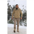 Куртка кофта флисовая тактическая Койот Wolftrap Турция Размер: L (50) - изображение 4