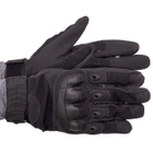 Тактические перчатки размер L черные - изображение 2