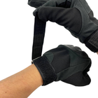 Тактичні рукавиці розмір L чорні - зображення 10
