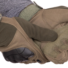 Тактичні рукавиці розмір M олива - зображення 5