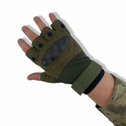 Мужские перчатки без пальцев размер (L) (OTP-1) - зображення 5