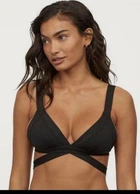 Верхня частина купальника H&M 0542464 36 (В70) Чорна