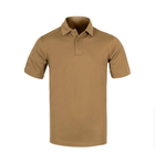 Жіноча футболка UTL Polo Shirt - TopCool Lite Helikon-Tex Coyote L Чоловіча тактична - зображення 2