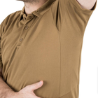 Жіноча футболка UTL Polo Shirt - TopCool Lite Helikon-Tex Coyote M Чоловіча тактична - зображення 6