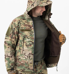 Куртка тактична Soft Shell Мультикам 56 розмір - изображение 3