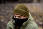Шапка тактична Eva Military зимова флісова розмір S колір хакі - зображення 5